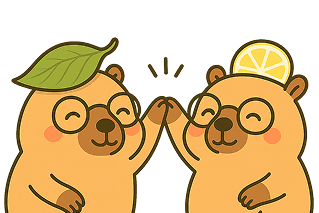 Capybara with question mark