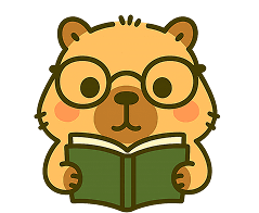 Capybara with question mark